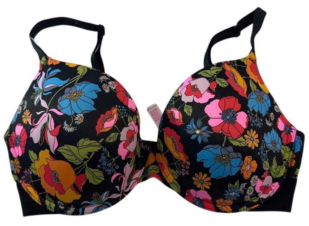 Victoria's Secret Floral Perfect Shape Bra 34DD